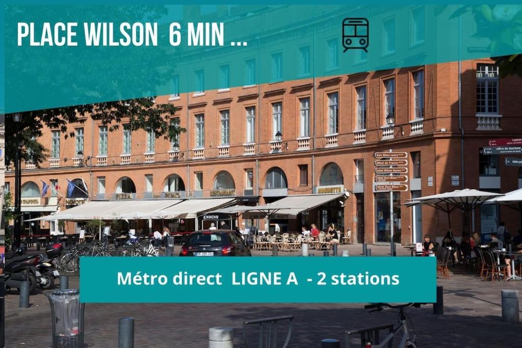 Apartament L'Alto - Toulousecozyflat - Centre- Parking - Metro Zewnętrze zdjęcie
