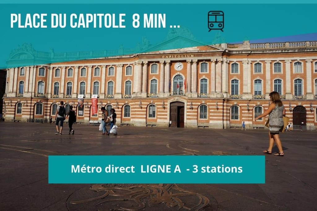 Apartament L'Alto - Toulousecozyflat - Centre- Parking - Metro Zewnętrze zdjęcie